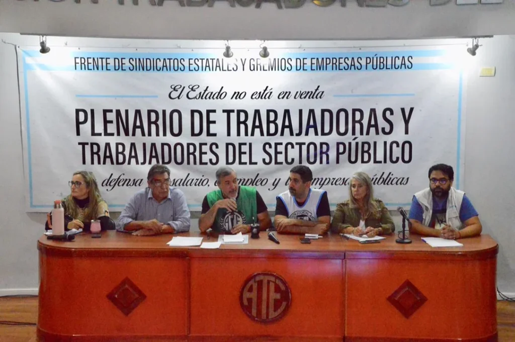Resistencia estatal: ATE encabeza la cumbre sindical contra la reforma laboral