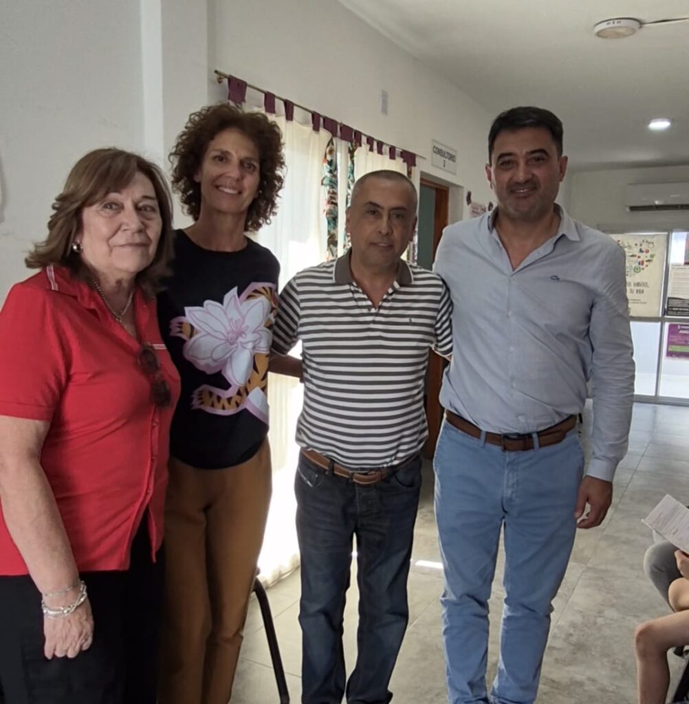 La Intendente Dra. Paula Canepa visitó el Paps “San Cayetano”