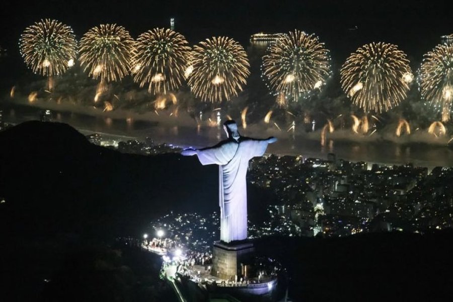Río de Janeiro rompe su propio récord: 5,1 millones de personas celebraron la llegada de 2026 Río de Janeiro rompe su propio récord: 5,1 millones de personas celebraron la llegada de 2026