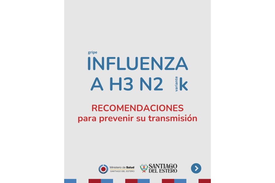 Alerta sanitaria en Santiago: Refuerzan los controles y la vacunación ante la llegada de la cepa H3N2 K