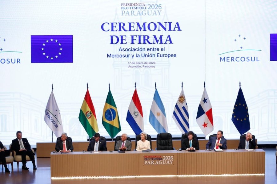 Milei en Paraguay: Firma del histórico acuerdo con la Unión Europea y anuncio de envío al Congreso