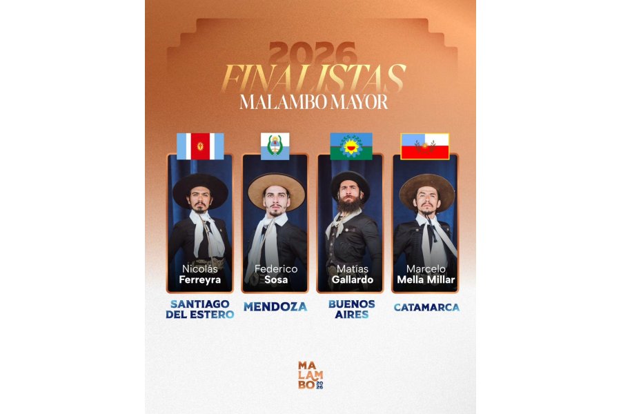 Final histórica en Laborde: Santiago busca el título máximo del Malambo