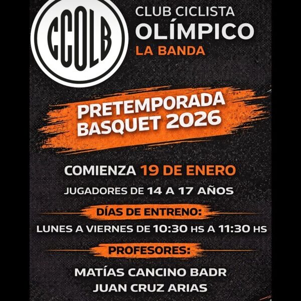 Semillero bandeño en marcha: Olímpico inicia su pretemporada juvenil 2026