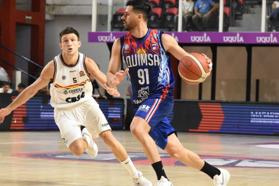 Quimsa sumó su segunda derrota consecutiva y cayó ante San Martín de Corrientes