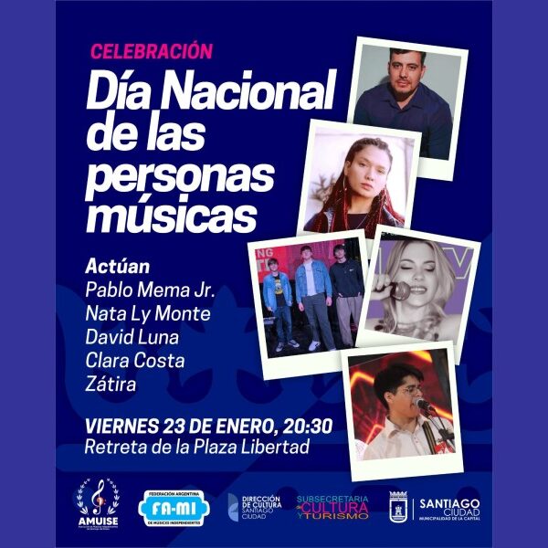 Plaza Libertad se viste de gala para celebrar el Día Nacional de la Persona Música