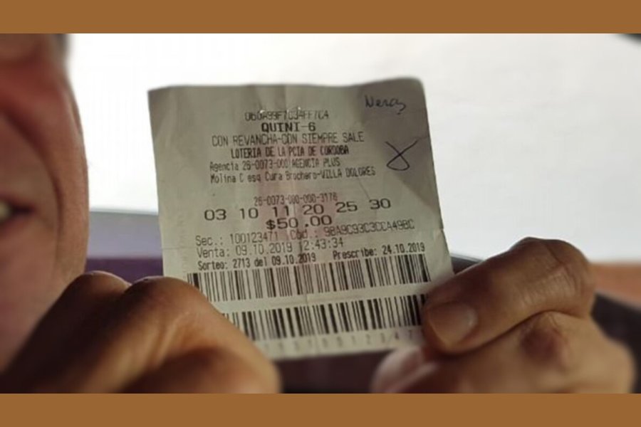 El hombre de la suerte infinita: Ganó el Quini 6 por segunda vez en Reconquista El hombre de la suerte infinita: Ganó el Quini 6 por segunda vez en Reconquista