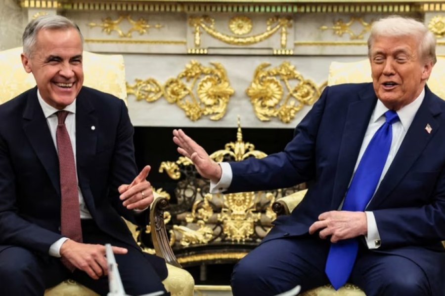 Tensión en el T-MEC: Trump amenaza a Canadá con aranceles del 100% por su alianza con China