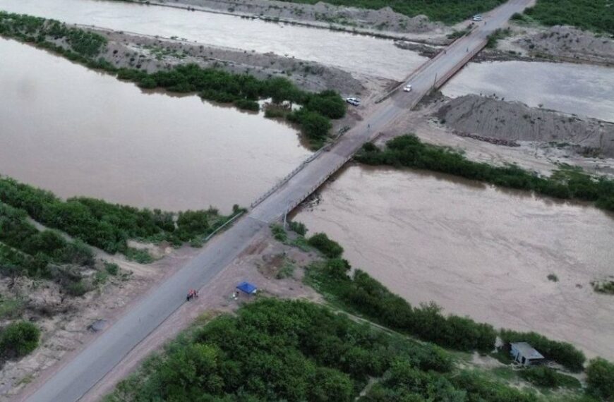 Alerta en el departamento Salavina: Monitorean la crecida de cuatro ríos