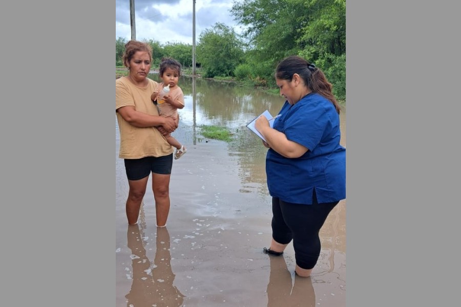 El Ministerio de Salud refuerza la asistencia en zonas afectadas por las inundaciones