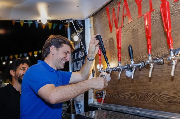 Jorge Mukdise impulsó la Fiesta Regional de la Cerveza Artesanal en Las Termas de Río Hondo