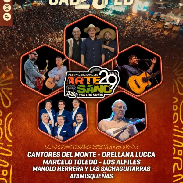 Villa Ojo de Agua se viste de gala para el 29° Festival Nacional del Artesano