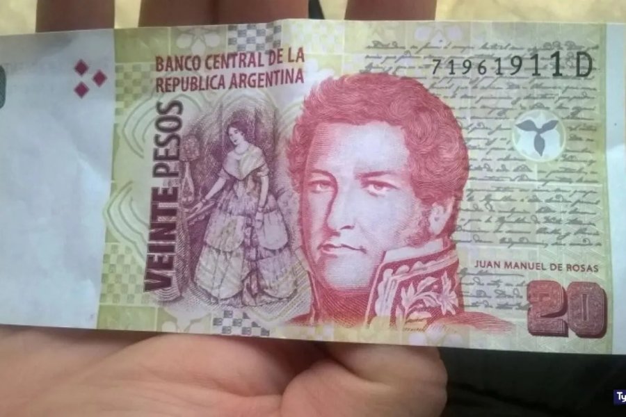 El billete de $20 de Rosas: Por qué una pieza «sin valor» puede valer más de $100.000