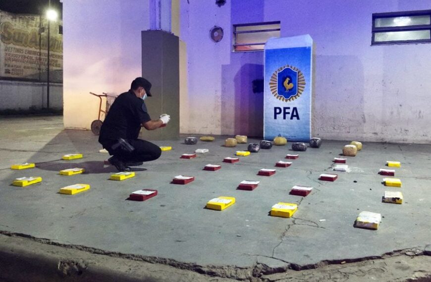 Golpe al narcotráfico en Salta: Secuestran droga con el sello del clan Castedo