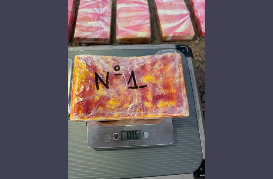 Golpe al narcotráfico en Las Termas: Interceptan casi 10 kilos de cocaína en un retén