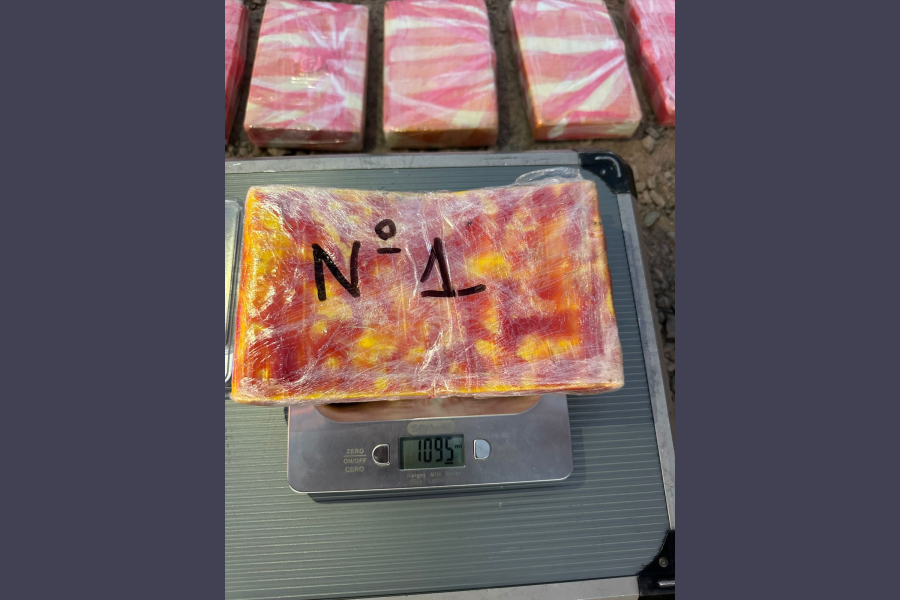 Golpe al narcotráfico en Las Termas: Interceptan casi 10 kilos de cocaína en un retén