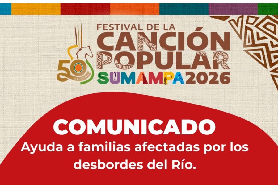 El Festival de la Canción Popular de Sumampa tendrá un fin solidario