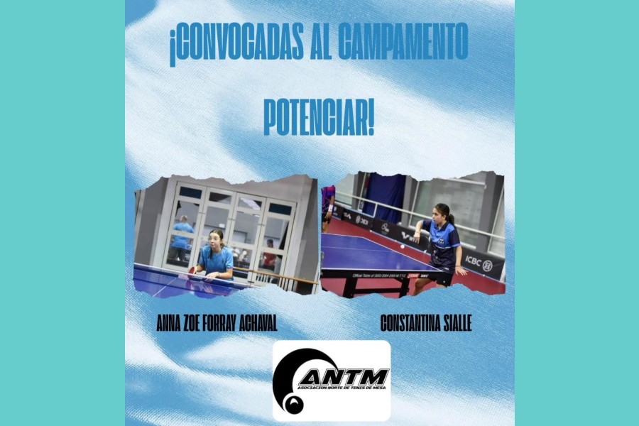 Orgullo santiagueño: Dos promesas del Tenis de Mesa convocadas a la Selección