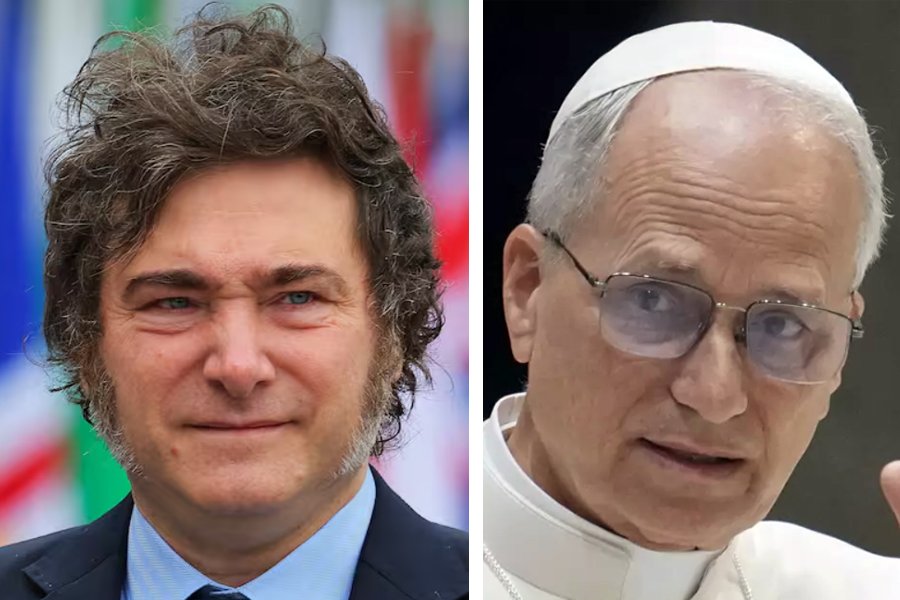 El presidente Milei invitó formalmente al papa León XIV a visitar la Argentina