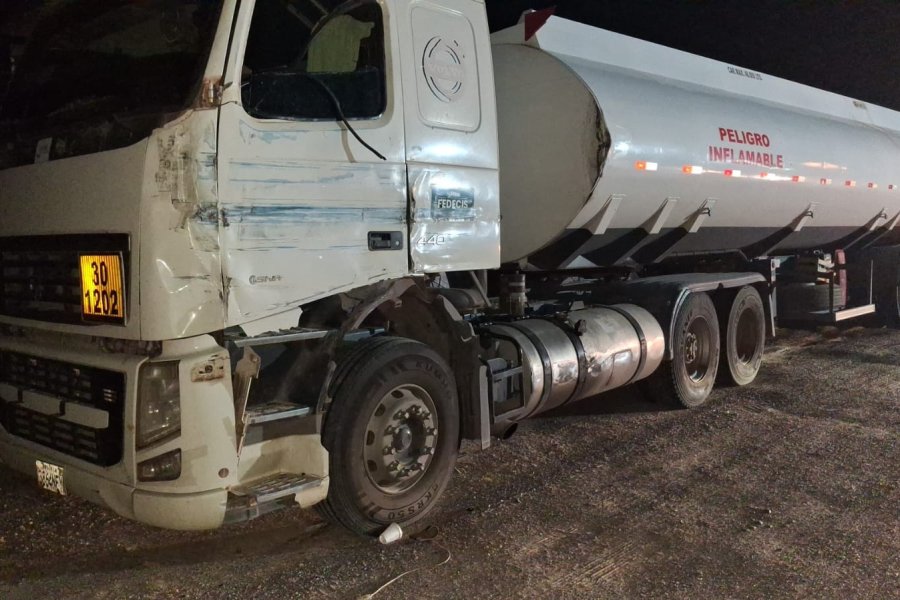 Camionero con 1,92 de alcohol provocó un choque en la Ruta 34