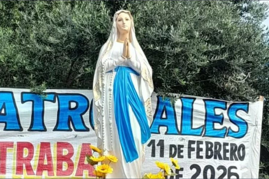 Multitudinaria muestra de fe hacia la Virgen de Lourdes en su día