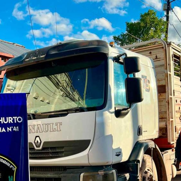 Secuestran en Añatuya un camión con pedido judicial por una causa de estafa