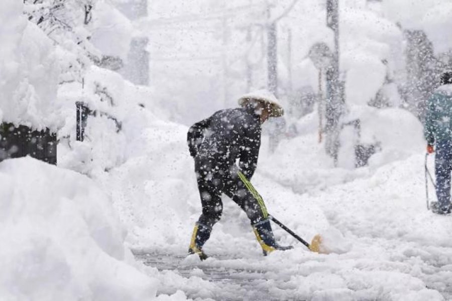 Nevadas récord en Japón: Una ola polar deja decenas de víctimas y ciudades colapsadas