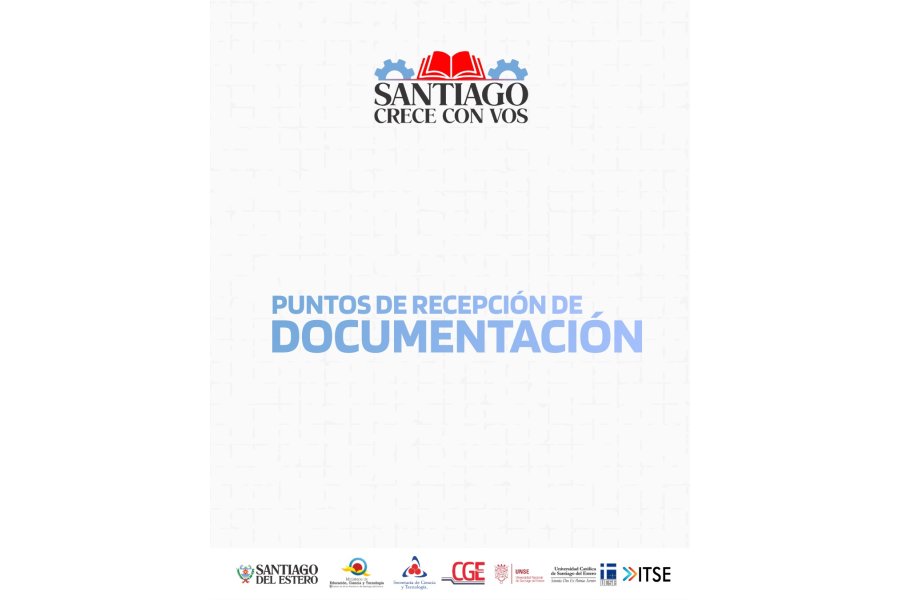Informan sedes y horarios para el programa Santiago Crece con Vos Informan sedes y horarios para el programa Santiago Crece con Vos