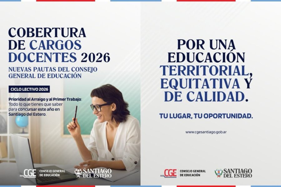 Fijan nuevas pautas para la asignación de cargos docentes 2026