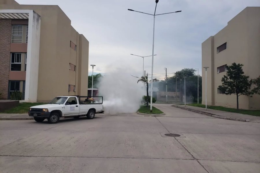 Refuerzan la prevención: Nuevo operativo de fumigación en la Capital Refuerzan la prevención: Nuevo operativo de fumigación en la Capital