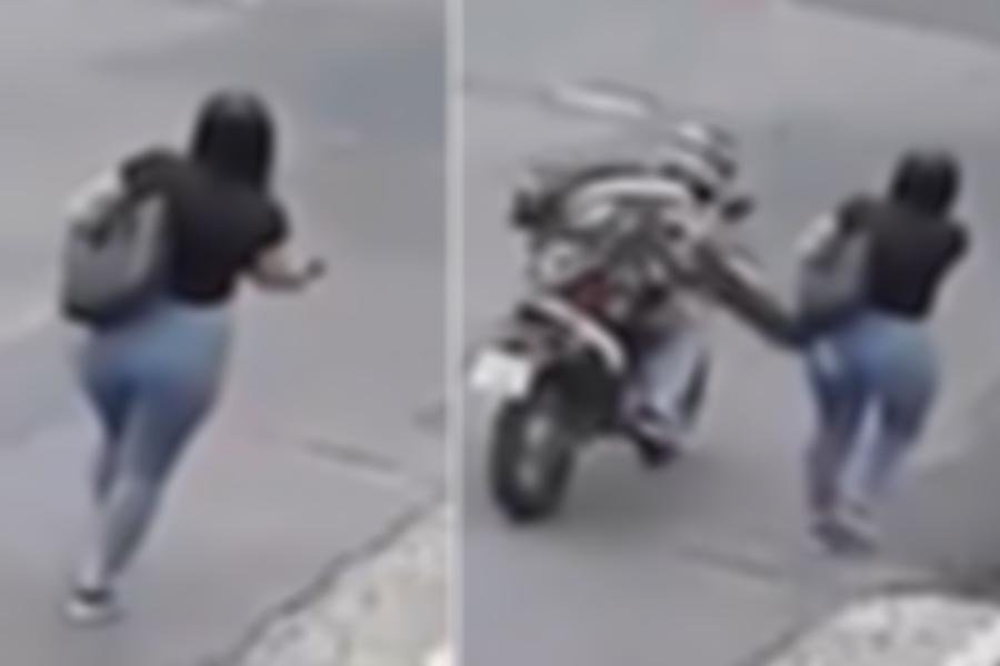 Tensión en el barrio Borges: Denuncian a un motociclista por acoso y forcejeo