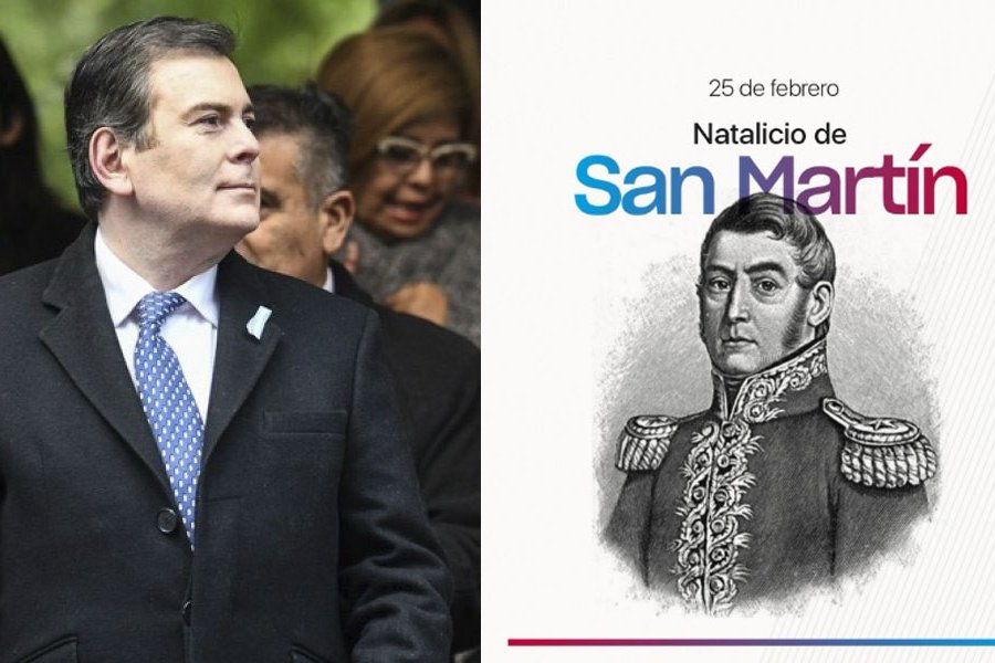 Gerardo Zamora homenajeó al General San Martín a 248 años de su natalicio