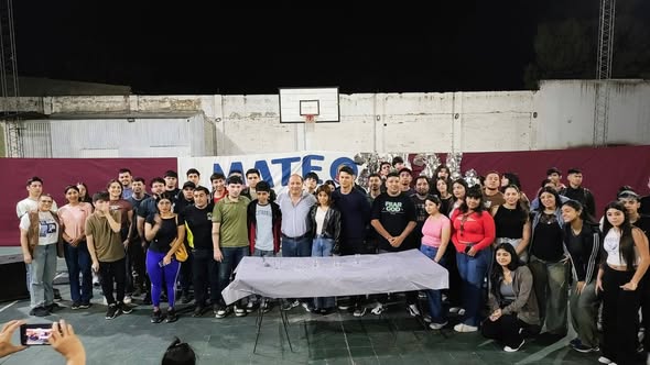 Mateo Sánchez convocó a la juventud bandeña: «Deben ser el presente para sacar a la ciudad adelante»