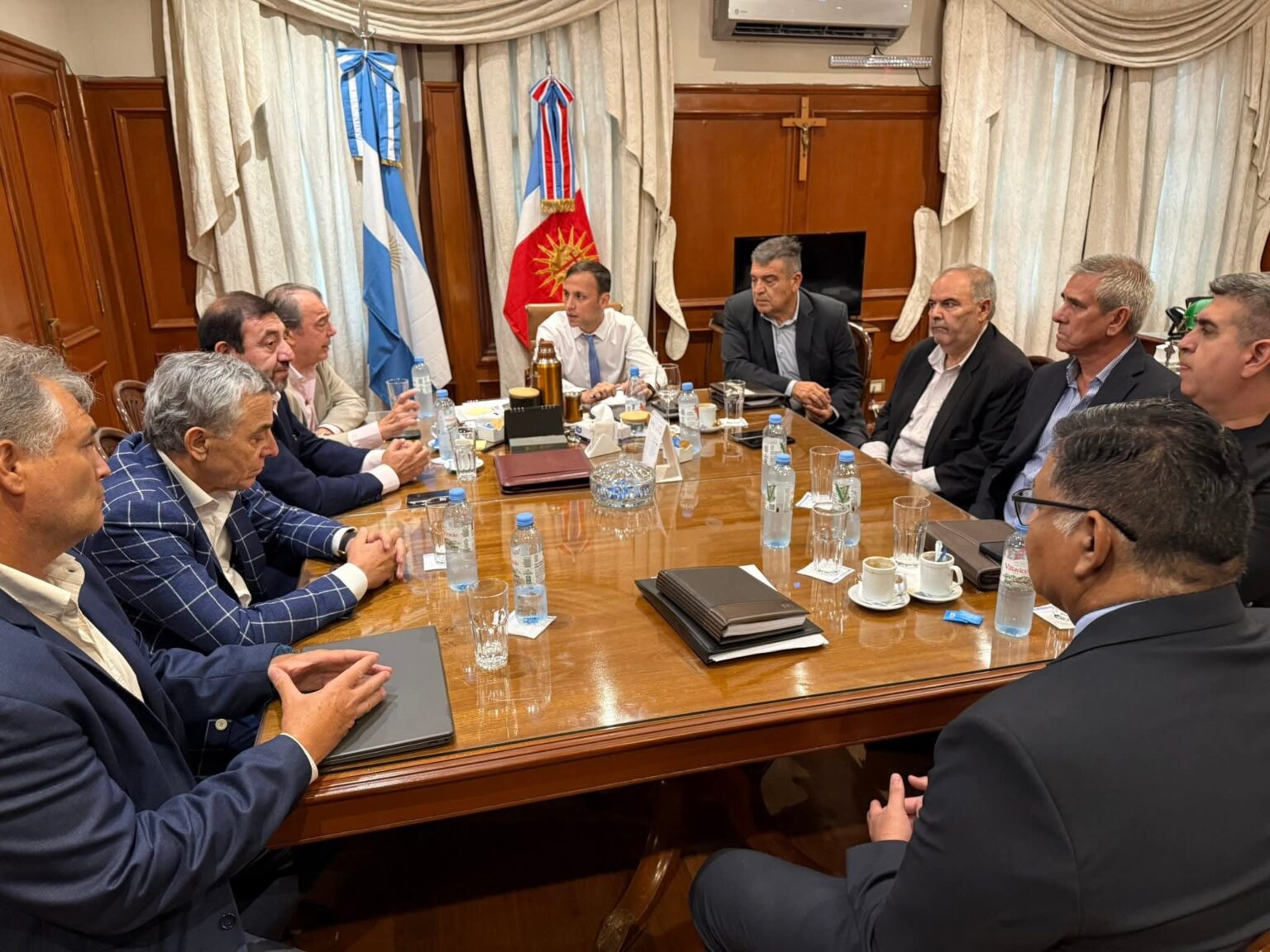 Se realizó una nueva reunión de trabajo por la situación climática provincial