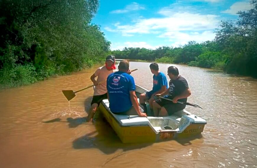 El Gobierno de la provincia continúa acompañando a familias afectadas por el temporal en el interior