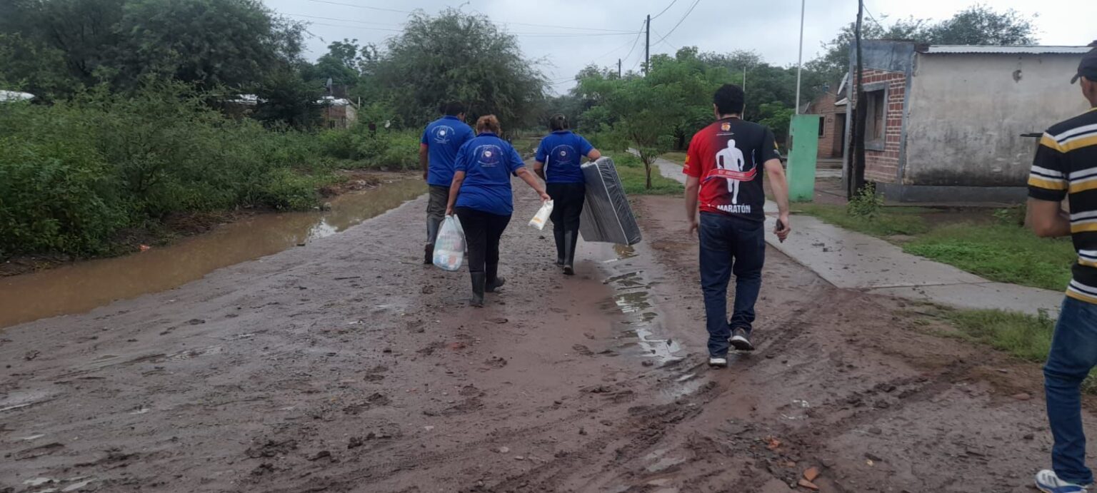 El Gobierno Provincial continuá con el acompañamiento directo a familias afectadas por el temporal