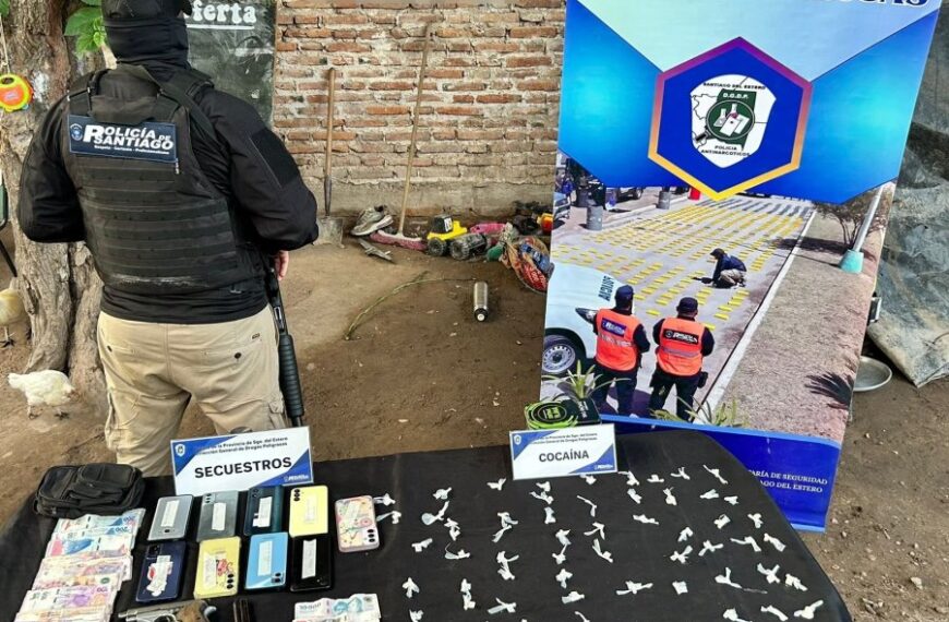 Golpe al narcomenudeo en el barrio Libertad: Desbaratan búnker y desarmadero
