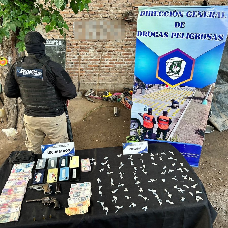 Golpe al narcomenudeo en el barrio Libertad: Desbaratan búnker y desarmadero