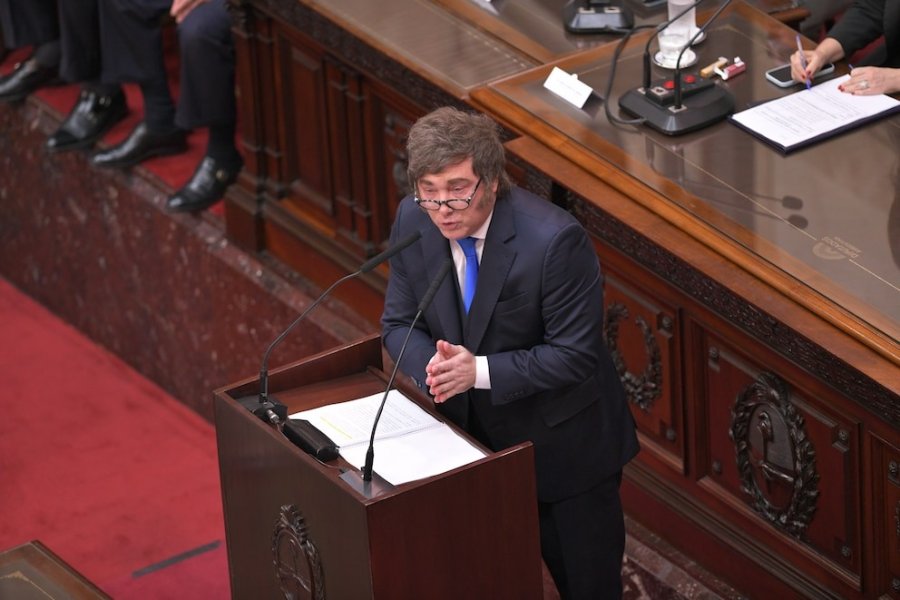 Apertura de Sesiones 2026: Milei arremete contra los «empresaurios» y denuncia un saqueo estructural Apertura de Sesiones 2026: Milei arremete contra los «empresaurios» y denuncia un saqueo estructural