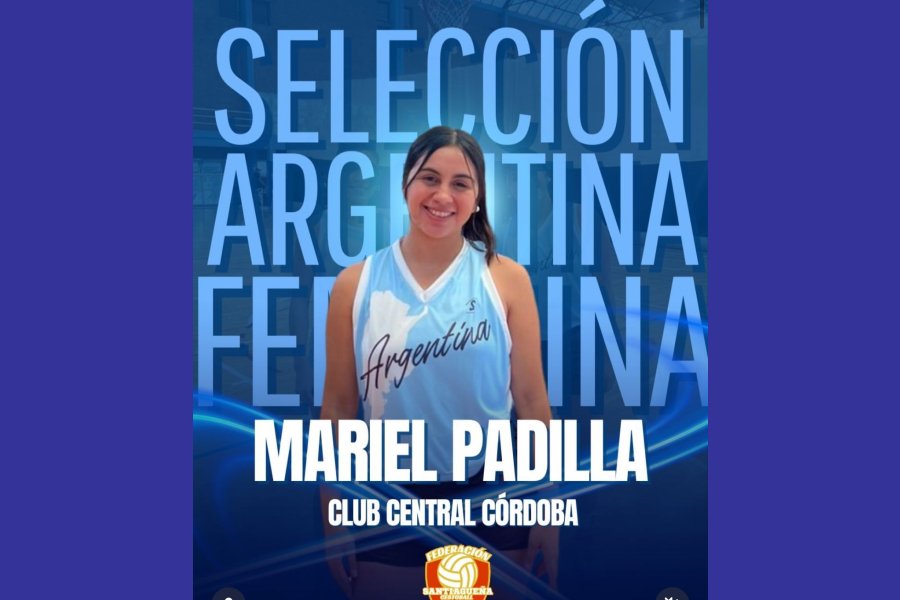 Mariel Padilla Aranda, convocada a la Selección Argentina de Cestoball