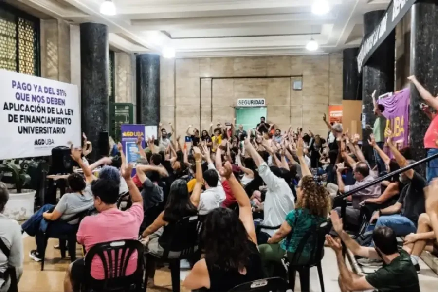 Crisis universitaria: La UBA inicia un paro por tiempo indeterminado a partir del 16 de marzo
