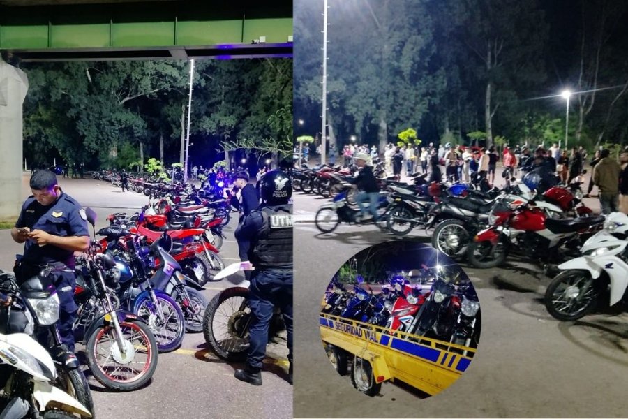 Frenan picadas ilegales en la Núñez del Prado: 53 vehículos secuestrados y cuatro arrestos