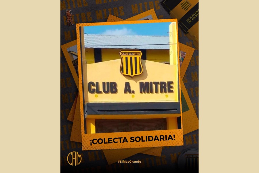 Mitre solidario: El club inicia una colecta para asistir a los damnificados por el temporal
