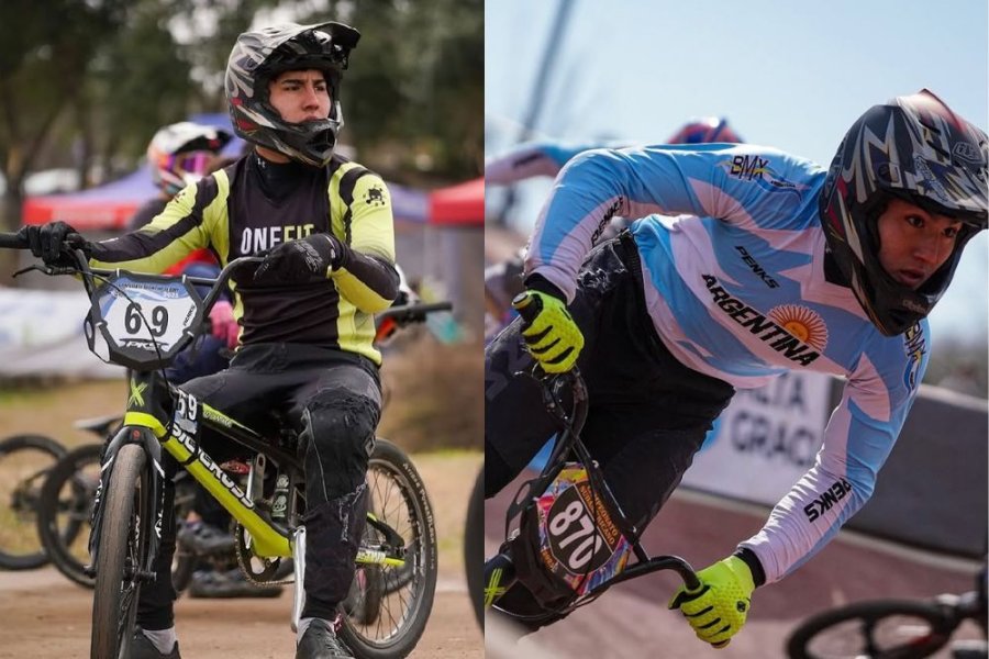 Orgullo bandeño: Santiago Cejas compite en la categoría Elite del Argentino de BMX