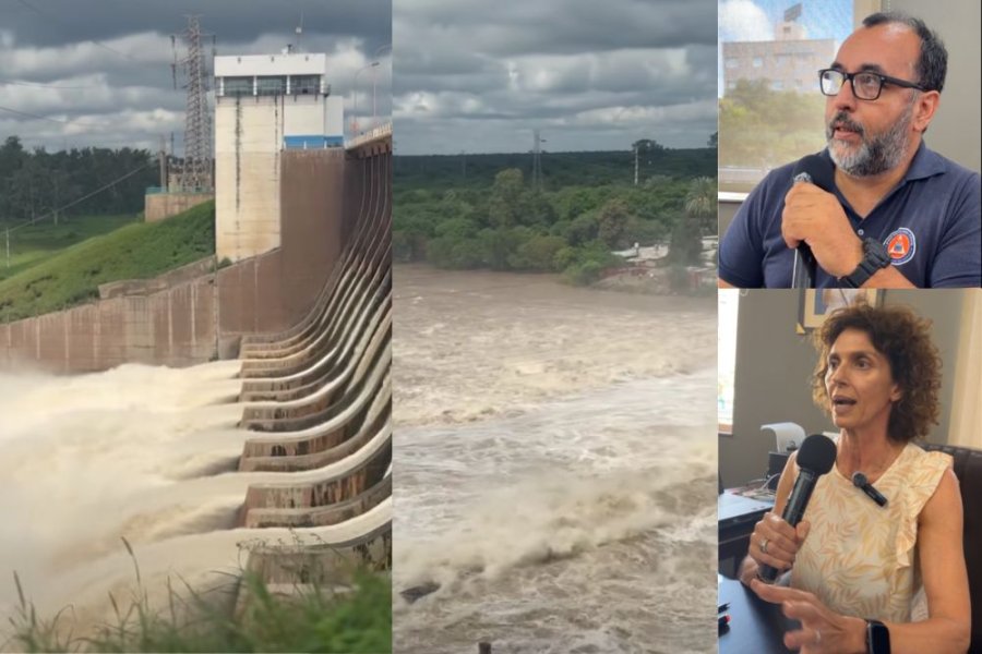 Emergencia en Las Termas: Evacúan barrios ribereños ante la crecida histórica del río Dulce