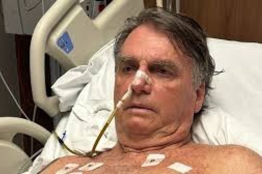 Jair Bolsonaro fue trasladado de urgencia a un hospital de Brasilia