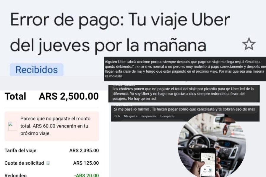 Alertan por una presunta estafa de algunos conductores de Uber a pasajeros en Santiago del Estero