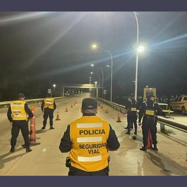 Frías: Secuestran cinco vehículos en operativo por alcoholemia positiva