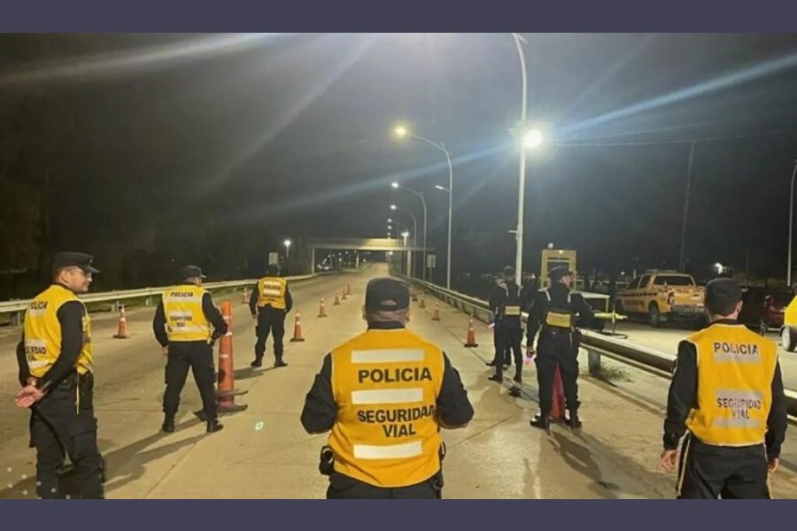 Frías: Secuestran cinco vehículos en operativo por alcoholemia positiva