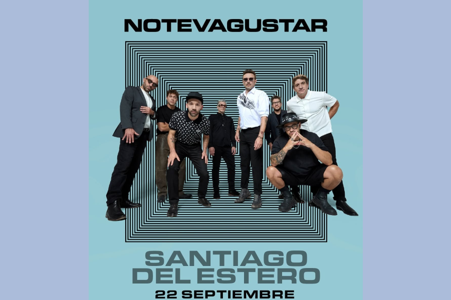 No Te Va Gustar llega a Santiago del Estero con su gira “Florece el Caos”