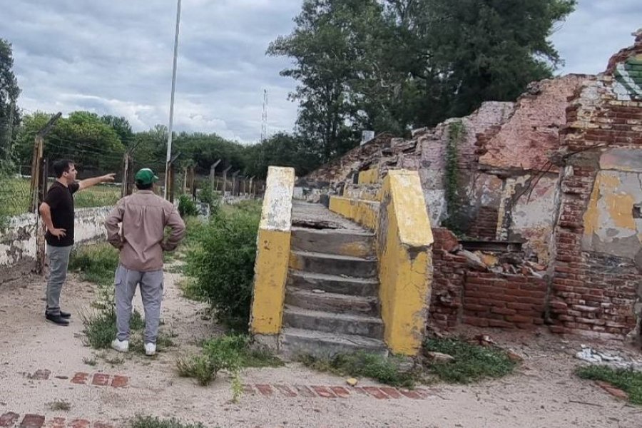 Buscan recuperar el Club Atlético Clodomira con un plan integral de obras